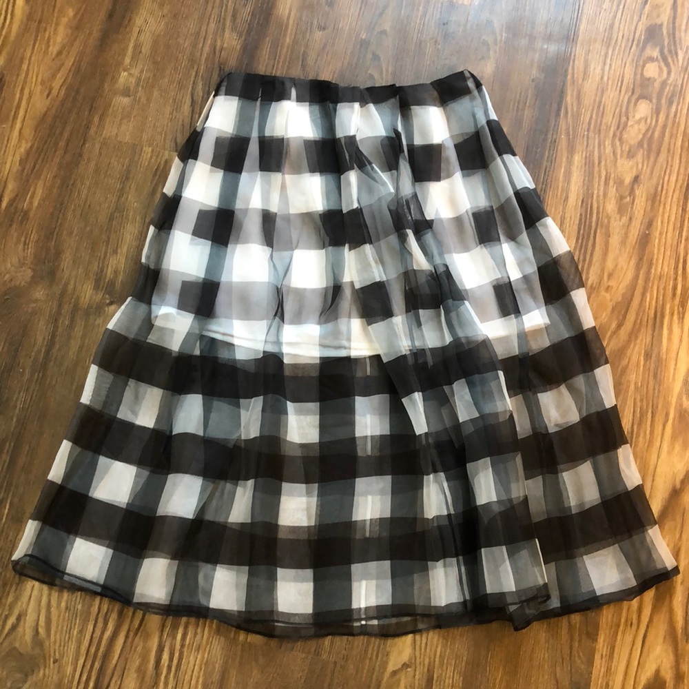 Kendall + Kylie Plaid Skirt